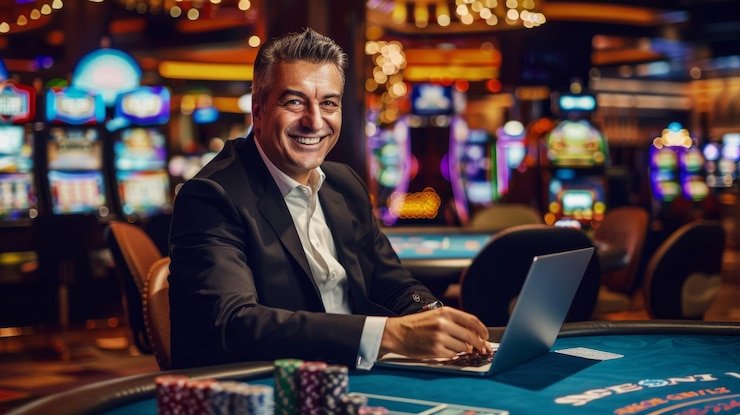 Antarmuka permainan live dealer angkasabet